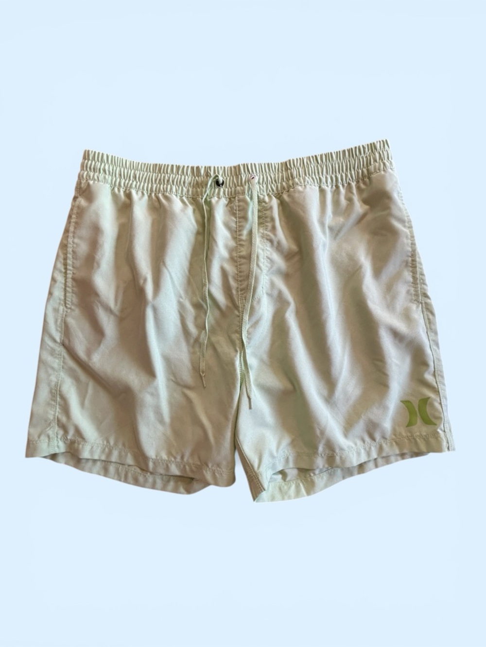 Hurley Men's Size XL Mint Green Swim Trunks